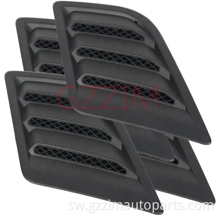 Auto Exterior Spare Parts Hood Moulding Scoop Kit For Ram1500 2019-2022